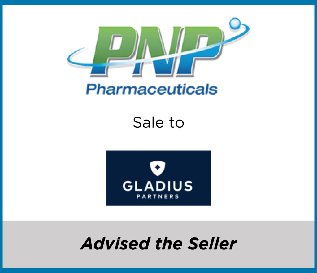 Capital West Advises Pnp Pharmaceuticals On Sale To Gladius Partners