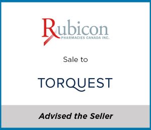 Capital West advises Rubicon Pharmacies on its transaction with TorQuest Partners

Western Canada M&A Transaction Process Advisory Services
