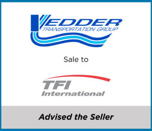 Vedder Transportation Group sale to TFI International | Capital West Partners - Western Canada's Leading Independent M&A Advisor