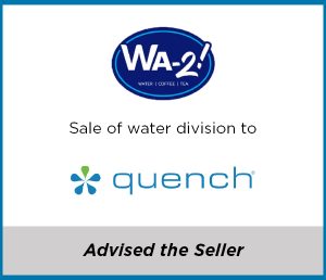 WA-2! sells water business to quench